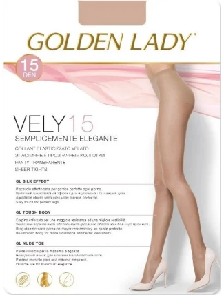 Dámské punčochové kalhoty Vely 15 Den - Golden Lady Dámské punčochové kalhoty Vely 15 Den - Golden Lady