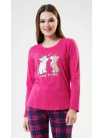 Dámské pyžamo dlouhé Love story