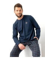 Pánské pyžamo Key MNS 481 B25 délka/r M-2XL