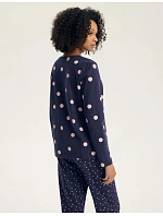 Dámské pyžamo Henderson 45425 Gitte, dlouhé rukávy, velikosti S–2XL Dámské pyžamo Henderson 45425 Gitte, dlouhé rukávy, velikosti S–2XL