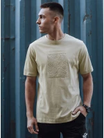 FashionStreet béžové pánské tričko RX5518