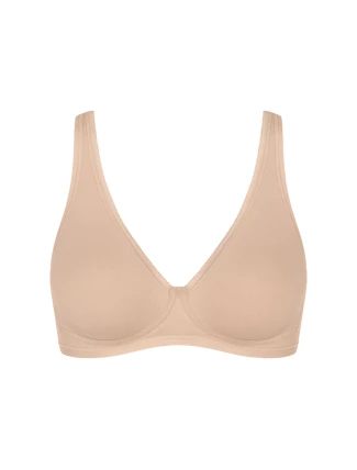 Dámská podprsenka  Basic+ Soft Bra - YELLOW - sv. béžová 0026 - SLOGGI