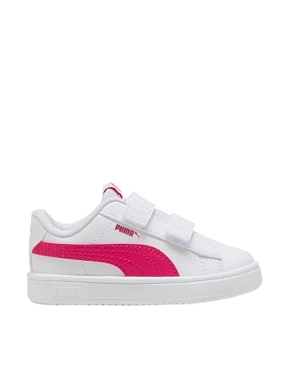 Dětské boty Puma Rickie Classic V Inf, bílo-růžové, 394254, velikost 24