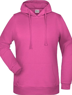 Daiber JN 795 Dámská mikina s kapucí 02.0795 pink