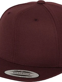 Flexfit 6089M 6 panelová Snapback kšiltovka 55.6089 maroon
