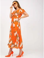 Šaty DHJ SK 15722.67P oranžová Šaty DHJ SK 15722.67P oranžová