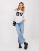 WT BL mikina A1267 1.66 světle šedá