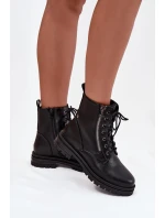 Dámské workery – černé Ivonelle, zateplené