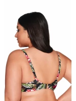 PLAVKOVÁ PODPRSENKA SK 218 FLORAL PLAVKOVÁ PODPRSENKA SK 218 FLORAL