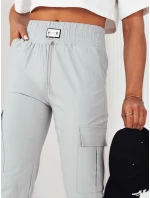 Dámské kalhoty MAREN šedé FashionStreet UY2068