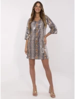 Šaty LK SK 509940.55 tmavě lila