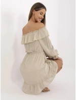 Šaty TW SK BI 1203.72P světle béžové