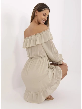 Šaty TW SK BI 1203.72P světle béžové