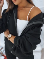 Dámská tepláková souprava AMILIA PREMIUM černá FashionStreet AY0741