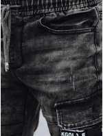 Pánské bojové kalhoty šedé FashionStreet UX4239