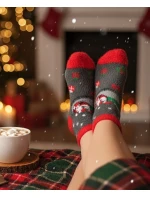 Noviti SB090 Dámské vánoční ponožky 36-41