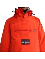 Napapijri RAINFOREST M SUM 3 pánská bunda do deště s nastavitelnou kapucí nepromokavá červená (NP0A4G7DR05) Napapijri RAINFOREST M SUM 3 pánská bunda do deště s nastavitelnou kapucí nepromokavá červená (NP0A4G7DR05)