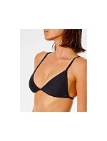 Plavky RIP CURL Premium Surf Banded Fixed Tri, černé Plavky RIP CURL Premium Surf Banded Fixed Tri, černé
