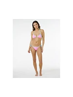 Dámská podprsenka RIP CURL Surf Puff Sliding Tri, růžová Dámská podprsenka RIP CURL Surf Puff Sliding Tri, růžová