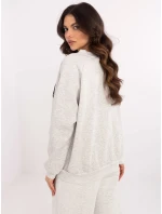 Mikina EM BL 857 1.02X světle šedá