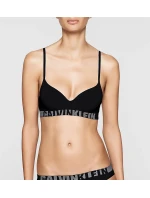 Podprsenka bez kostice QF1631E-001 černá - Calvin Klein Podprsenka bez kostice QF1631E-001 černá - Calvin Klein