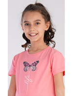 Dětská noční košile s krátkým rukávem Motýl
