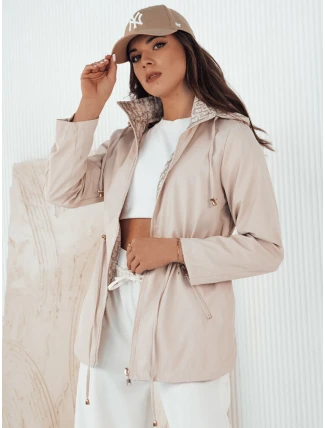 Dámská bunda parka BEGET béžová FashionStreet TY4263 Dámská bunda parka BEGET béžová FashionStreet TY4263