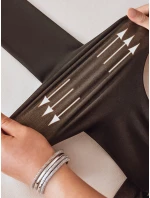 Dámské černé punčocháče FashionStreet UY2832