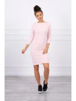 Klasické šaty pudrově růžové Klasické šaty pudrově růžové