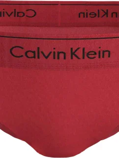 Dámské kalhotky BIKINI 000QF7451E XAT červené - Calvin Klein