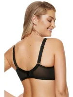 Dámská podprsenka Lara-B4 Černá - Gorteks Dámská podprsenka Lara-B4 Černá - Gorteks