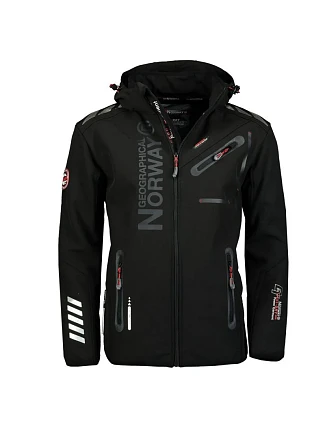 Kurtka softshellowa Geographical Norway Royaute Assor B Men 068 M WW1975H/GN/Black / Black