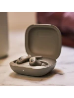 Apple Powerbeats Fit - Bezdrátová sluchátka s potlačením hluku na cvičení - Štěrkově šedá (ME2K4ZM/A)