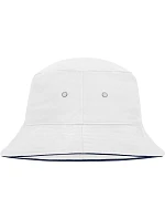Daiber MB 12 Rybářský klobouk s lemem 03.0012 white/navy Daiber MB 12 Rybářský klobouk s lemem 03.0012 white/navy