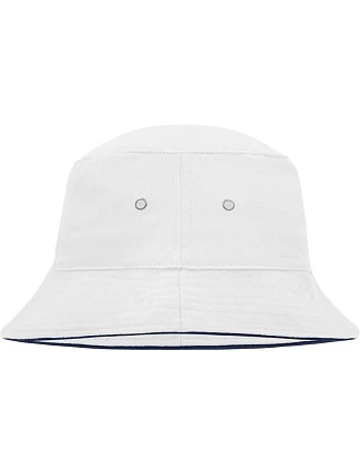 Daiber MB 12 Rybářský klobouk s lemem 03.0012 white/navy Daiber MB 12 Rybářský klobouk s lemem 03.0012 white/navy