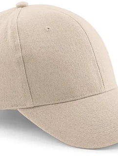 Beechfield B 65 6 panelová kšiltovka "Pro Style" 53.0065 stone
