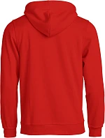 Clique Basic Hoody Unisex mikina s kapucí 67.2131 red