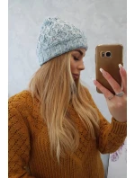 Dámská čepice Eliza K205 modrá