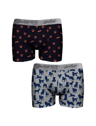 Pánské boxerky JOHN FRANK JF2BEF29 2PACK Pánské boxerky JOHN FRANK JF2BEF29 2PACK