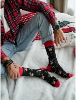 Ponožky Milena 1290-029 Vánoční sob a cukrová třtina 38-46