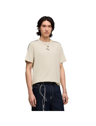 Pánské tričko Puma Tape Tee beige 691693 87