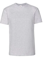 Fruit of the Loom Iconic 195 T Pánské těžké tričko 16.1422 heather grey Fruit of the Loom Iconic 195 T Pánské těžké tričko 16.1422 heather grey