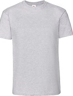 Fruit of the Loom Iconic 195 T Pánské těžké tričko 16.1422 heather grey