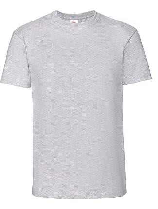 Fruit of the Loom Iconic 195 T Pánské těžké tričko 16.1422 heather grey Fruit of the Loom Iconic 195 T Pánské těžké tričko 16.1422 heather grey