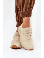 Dámské sportovní boty Big Star HI-POLY SYSTEM – béžové