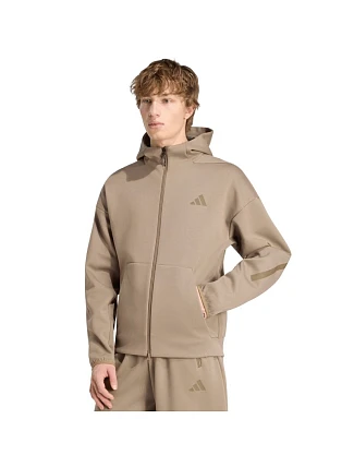 Pánská mikina adidas Z.N.E. Full Zip, béžová, KF3828 Pánská mikina adidas Z.N.E. Full Zip, béžová, KF3828