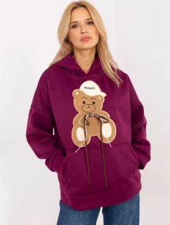 Mikina DHJ BL A8695.65P fialová