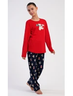 Dětské pyžamo dlouhé Méďa se šálou