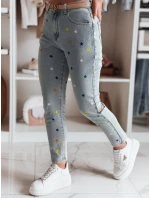 Dámské džíny slim fit kalhoty SHINYFIT stars blue FashionStreet UY2452 Dámské džíny slim fit kalhoty SHINYFIT stars blue FashionStreet UY2452