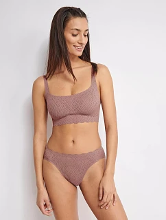 SLOGGI ZERO FEEL BLISS - tanga s vysokou nohavičkou v 360° elastické krajce Sloggi